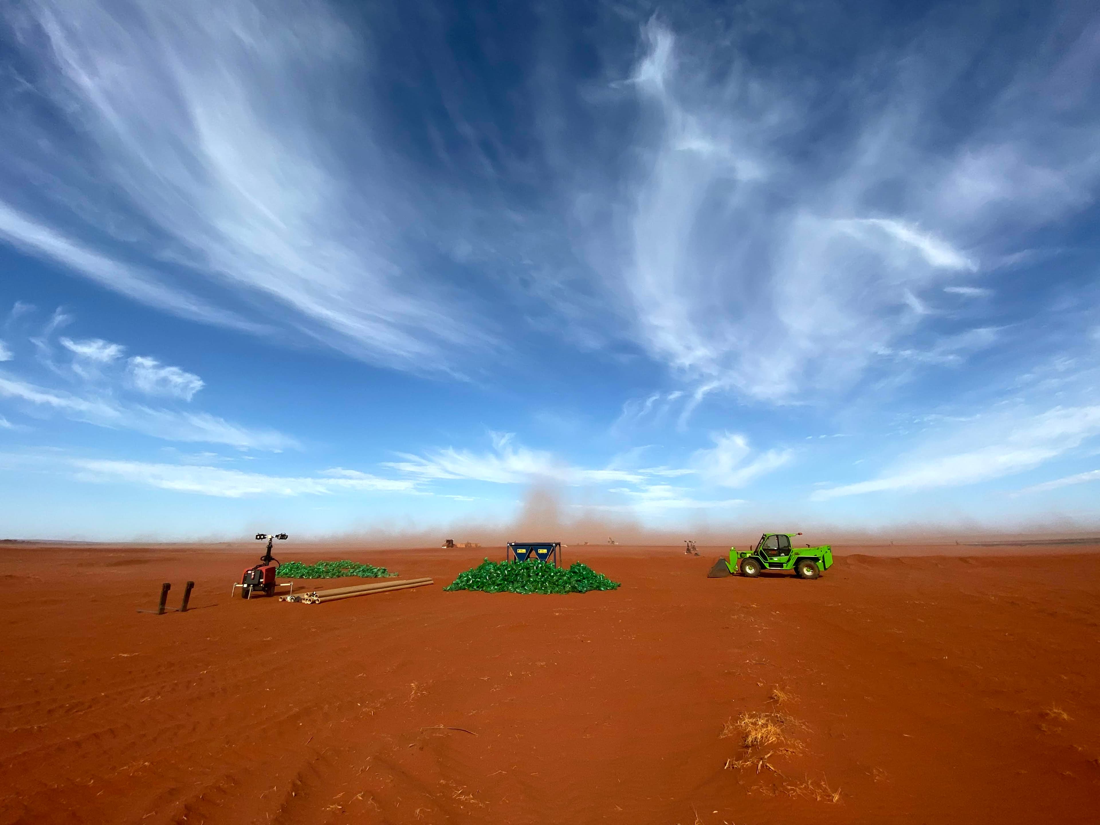 Civil engineering site